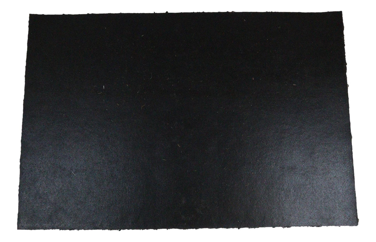 Welcome Mushrooms and Herbs Botanica Black Coir Coconut Fiber Floor Mat Doormat - Ebros Gift