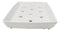 Pack Of 12 Ceramic White Neta Zara Sushi Case Plates With Drip Holes 9" By 5"