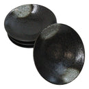 Pack Of 4 Charcoal Grey Tone Hakumu Collection Large Ramen Soup Dinner Bowl 36oz