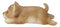 Adorable Shiba Inu Dog Magnetic Figurine 5" Long Pet Pal Puppy Dogs Accent