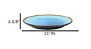 Pack Of 6 Blue Sky Aozora Kannyu Large Wavy Round Dinner Plates 11"D Serveware