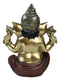 Vastu Hindu Elephant God Ganesha Ceremonial Ganapati Seated Figurine 10"H