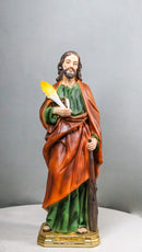 Apostle Disciple Of Jesus Saint James The Less With Walking Stick Figurine 12"H