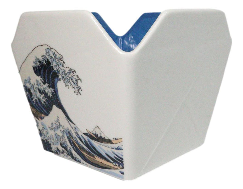 Great Wave Kanagawa Hokusai Takeout To Go Box Serving Bowl With Chopsticks Set