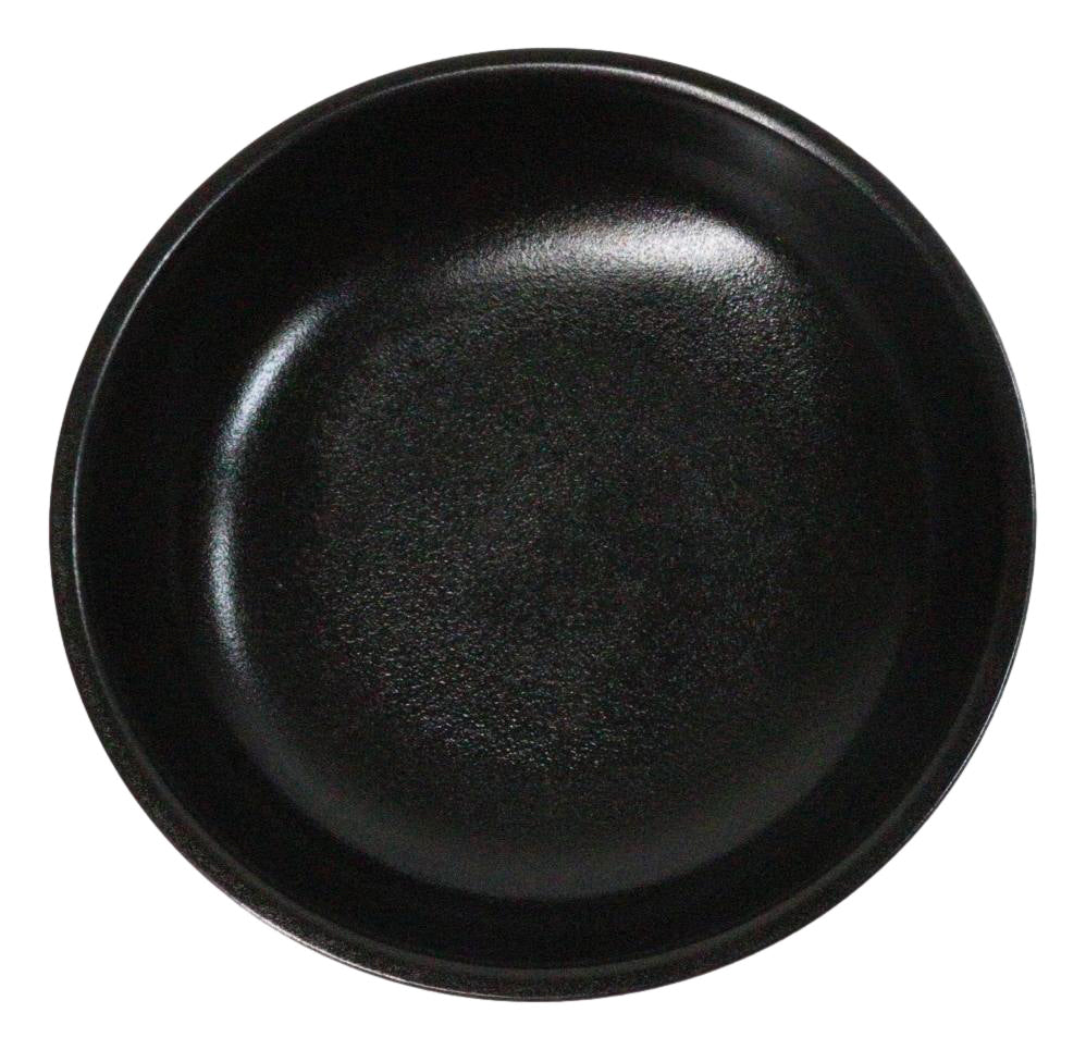 Pack Of 6 Kokuyo Black Ceramic Collection Shallow Bowl Or Deep Plates 10oz