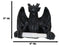 Saurian Servant Mythical Gothic Serpentine Dragon Toilet Paper Holder 9"H