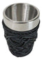 Set Of 2 Gothic Fantasy Moon Voyage Of The Dragon Celtic Knotwork Shot Glasses