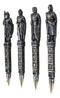 Set of 12 Medieval Crusader Templar Knights Of The Cross Le Fleur Writing Pens