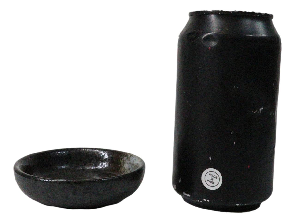 Pack Of 6 Ceramic Grey Hakumu Soy Sauce Oil Condiment Round Dishes Bowls 1.5Oz