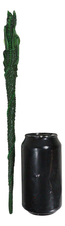 Green Earth Gaia Soul Drake Elemental Dragon Fantasy Cosplay Magic Wand 14" L