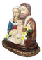 Holy Family Mother Mary Joseph And Jesus On Vatican Plinth Altar Figurine