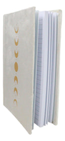 Lunar Moon Phase New Age Wicca A5 Lined Pages Velvet Cover Journal Book