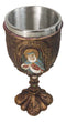Sacred Heart Of Mary Immaculate Compassion Of The Virgin Mother Wine Goblet