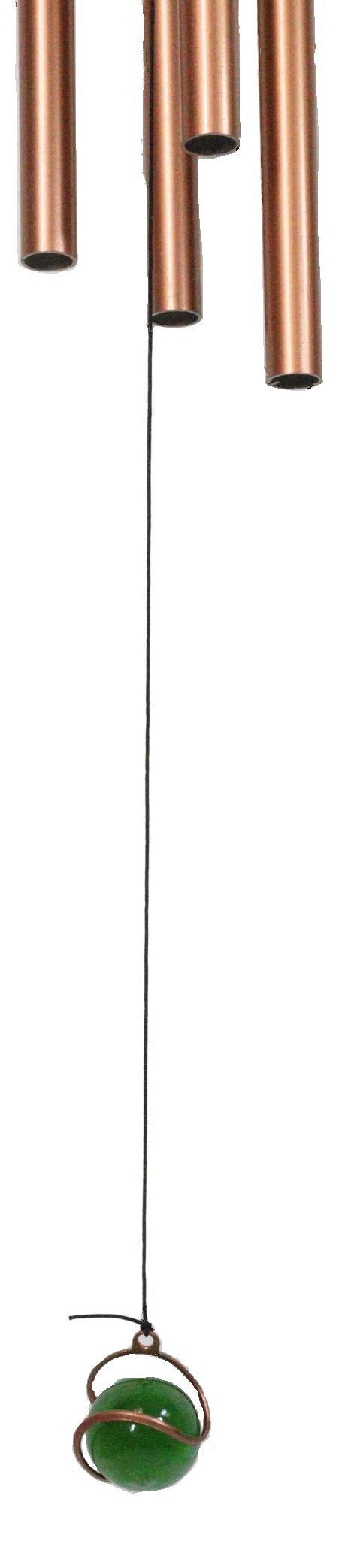 Monarch Butterflies On Garden Watering Can Art Glass Gemstones Metal Wind Chime