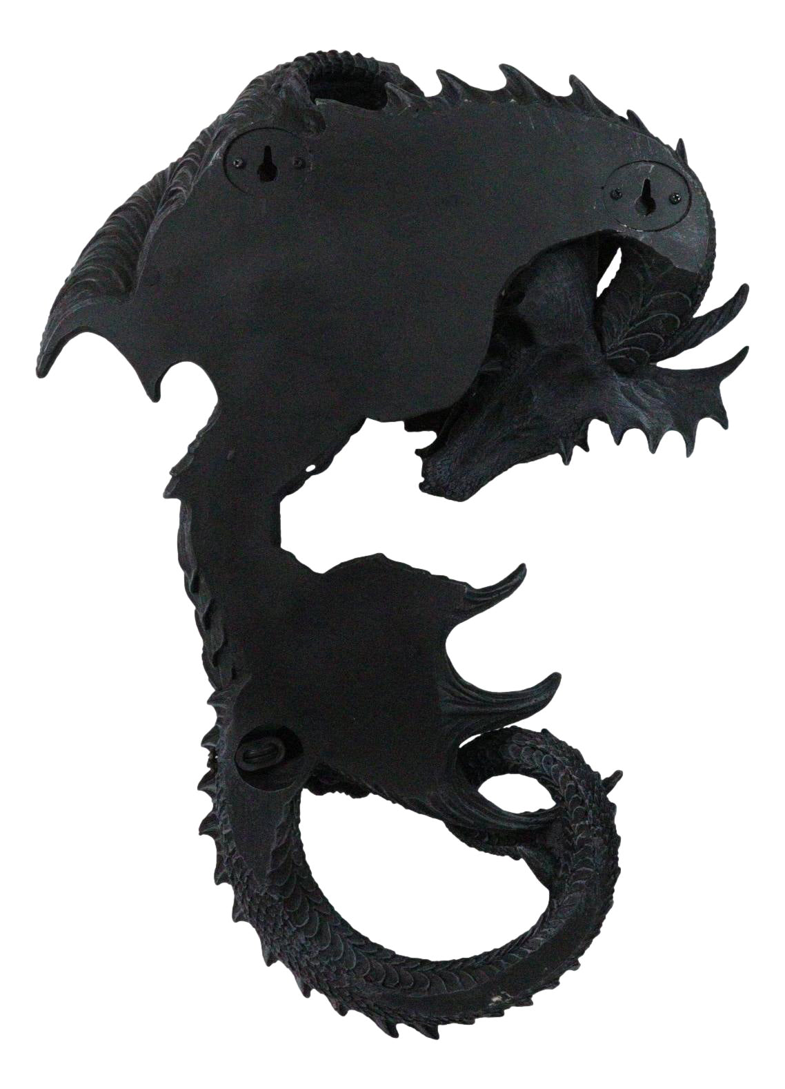 Ebros Gift Gothic Slithering Aetherflare Dragon Wall Orb Lamp with Claw Accent