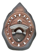 Set Of 2 Nautical Sea Great White Shark Jaws Wall Soda Beer Bottle Cap Openers