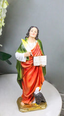 Apostle Disciple Of Jesus Saint John The Evangelist with Eagle Figurine 12"H