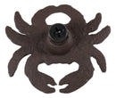 Set Of 4 Cast Iron Rustic Marine Sea Crab Drawer Cabinet Door Knobs Hardware