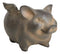 Rustic Country Farm Hog Heavens Angel Wings Pig Decorative Vase Planter Pot