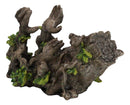 Whispering Forest Wiccan Celtic Greenman Tree Dryad Ent Wine Holder Figurine