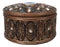 Auspicious Evil Eye Of Providence With Sacred Symbols Round Decorative Box