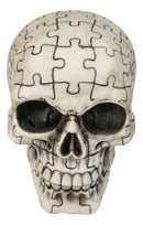 Ossuary Macabre Gothic Jointed Jigsaw Puzzle Cranium Skull Figurine 6"L