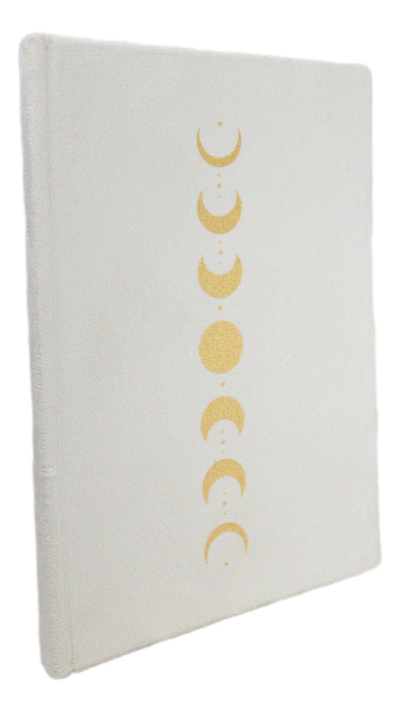 Lunar Moon Phase New Age Wicca A5 Lined Pages Velvet Cover Journal Book
