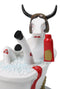 Cow Parade Victorian Bathtub Hot Scene Amore Pin Up Cow Collector's Figurine