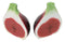 Realistic Ceramic Purple Fig Halves Salt And Pepper Shakers Figurine Set