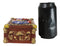 Witchcraft Toadstool Mushrooms Forest Wicca Ornate Tarot Cards Trinket Box