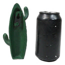 Pack Of 2 Cast Iron Rustic Southwestern Desert Cactus 2-Pegs Double Wall Hook