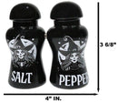 Wicca Black Magic Grand High Witch Apothecary Ceramic Salt Pepper Shakers Set