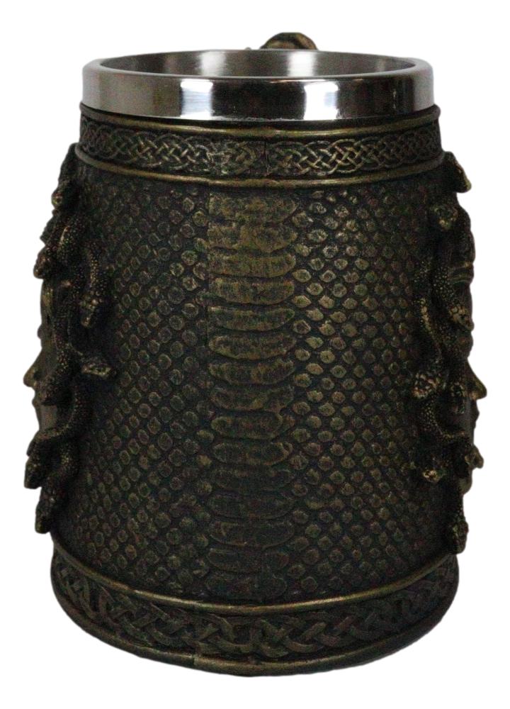 Greek Gorgon Sisters Goddess Medusa With Wild Snakes Hair And Scales Coffee Mug