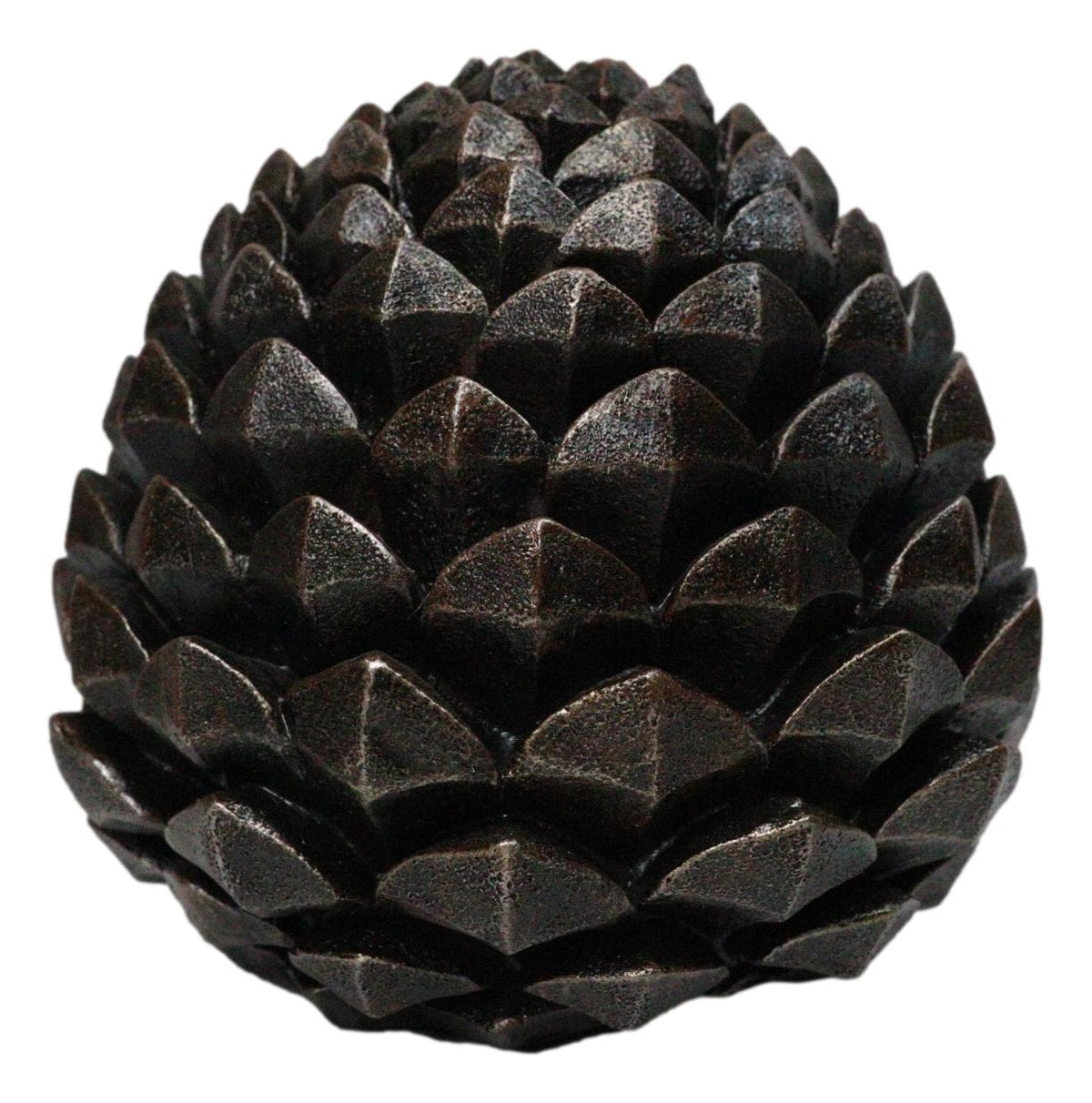 Cozy Pines Rustic Lodge Pinecone Figurine Decorative Woodland Pine Cone Accent