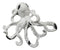 Pack Of 6 Cast Iron Vintage White Sea Octopus Drawer Cabinet Door Pull Knobs