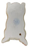 Adorable Resting Feline Orange Tabby Cat Kitten Magnetic Figurine 4.25"L