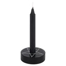 Set Of 6 Occult Wicca Witchcraft Pentagram Star Circle Spell Candle Holders 2"D
