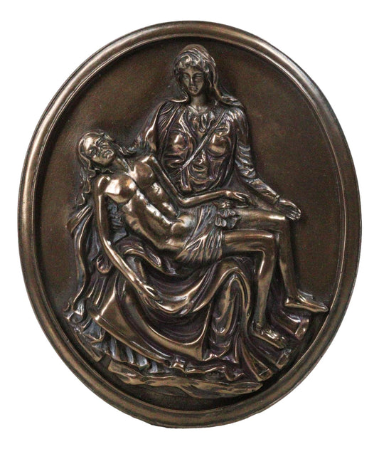 Michelangelo Vatican Saint Peter's Basilica La Pieta Mary Desktop Or Wall Plaque
