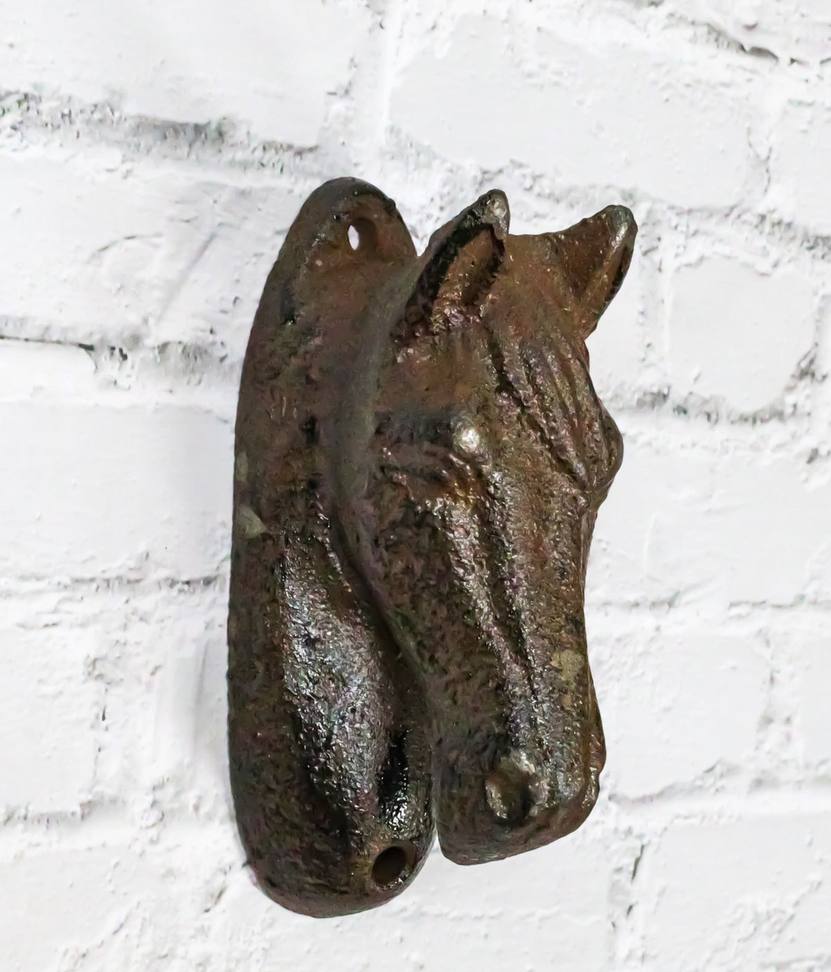 Cast Iron Western Cowboy Country Rustic Horse Head Wall Beer Bottle Cap Opener