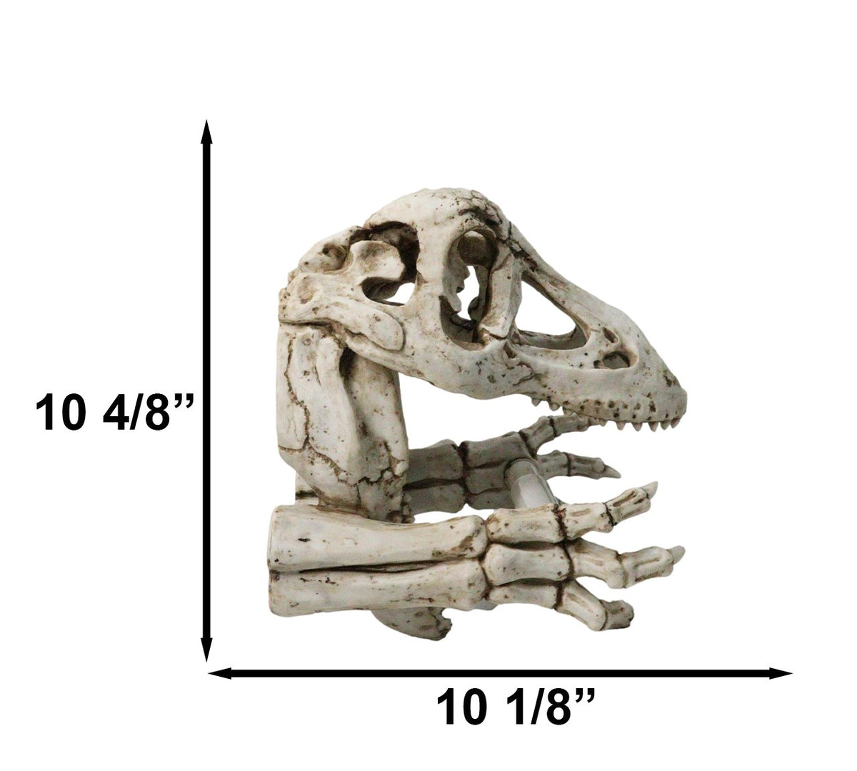 Ebros Prehistoric T-Rex Dinosaur Toilet Paper Roll Holder Bathroom Decor