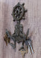 Cast Iron Rustic Nautical Mermaids On Ship Anchor And Helm Double Wall Hooks