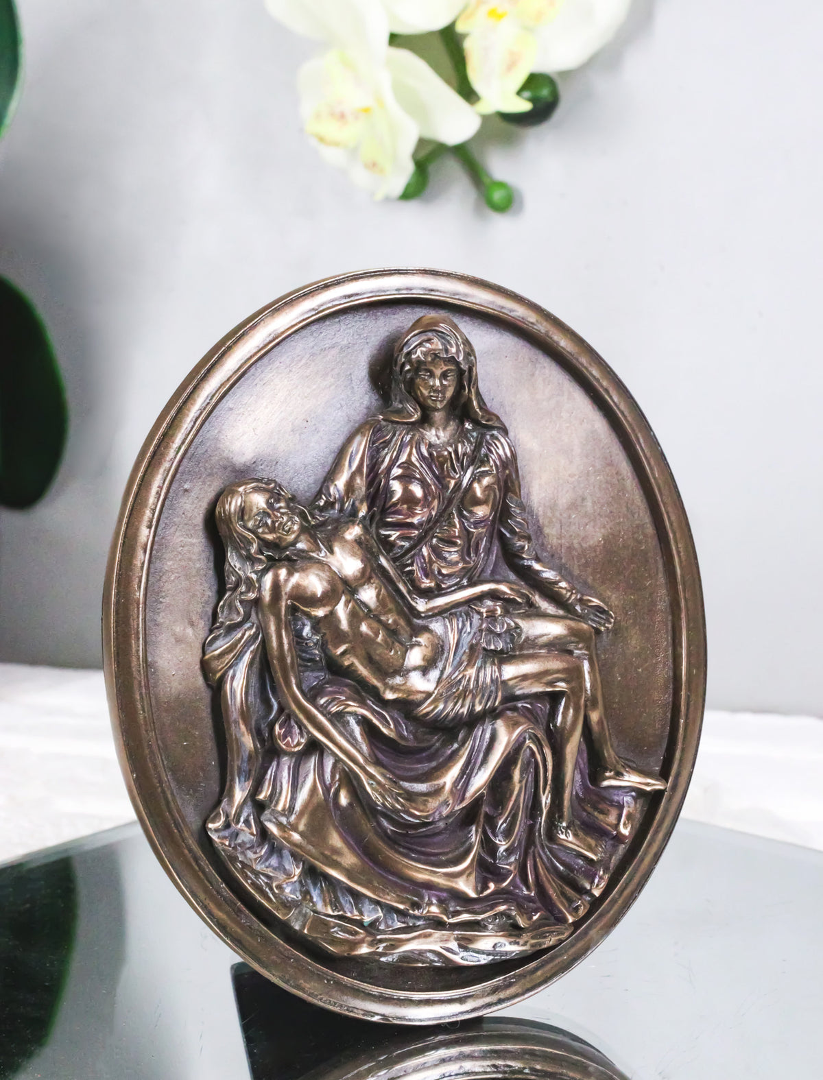 Michelangelo Vatican Saint Peter's Basilica La Pieta Mary Desktop Or Wall Plaque