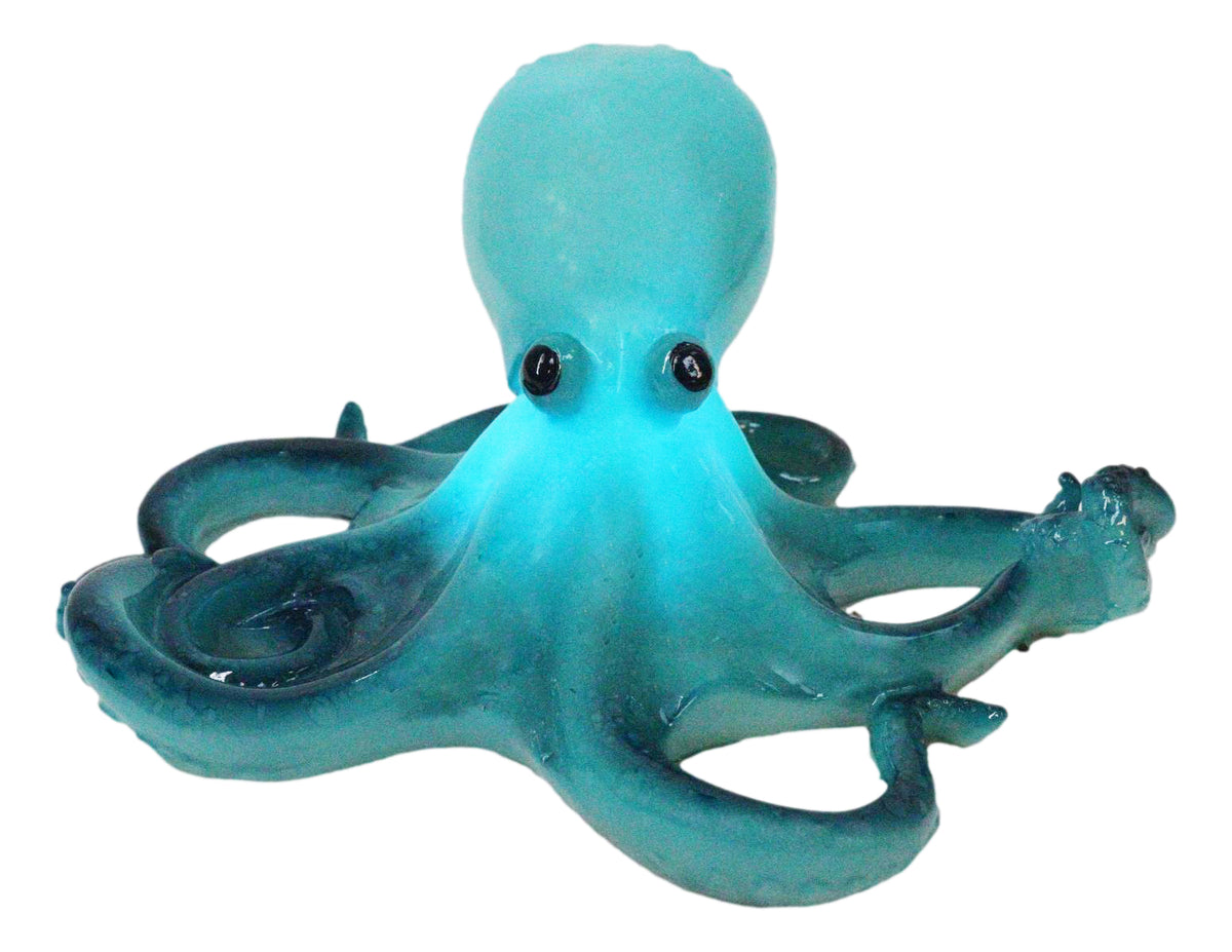 Marine Ocean Sea Creature Common Octopus with Tentacles LED Lighted Figurine