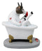 Cow Parade Victorian Bathtub Hot Scene Amore Pin Up Cow Collector's Figurine