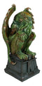 The Call of Cthulhu Alien Creature Seated On Pedestal Throne Desktop Figurine