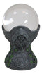 Wicca Sacred Moon Triple Goddess Mother Maiden Crone Pentagram Gazing Glass Ball