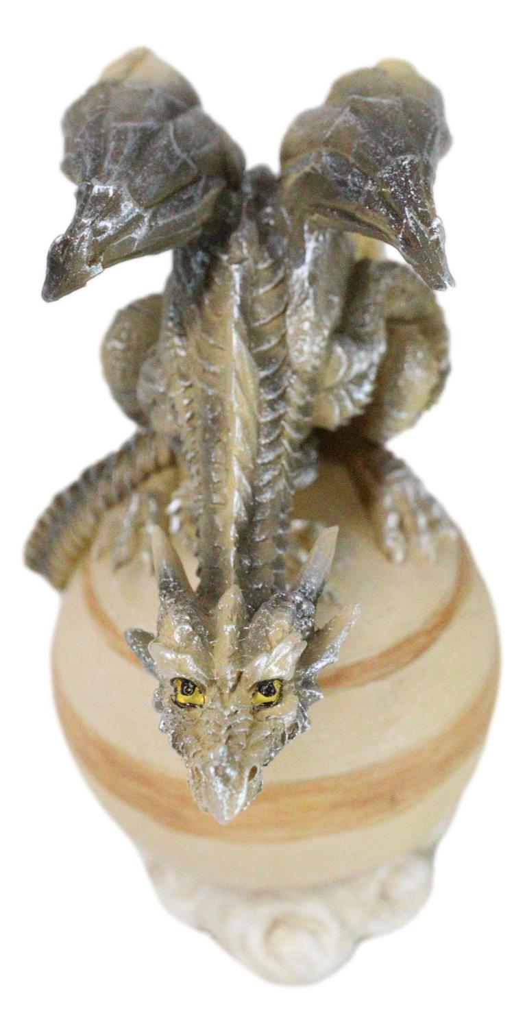 Solar Galaxy Planet Saturn Terrestrial Guardian Brown Sand Dragon Figurine