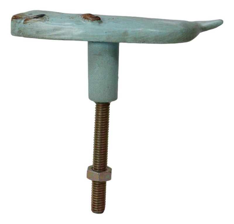 Pack Of 6 Verdigris Nautical Marine Sperm Whale Drawer Cabinet Door Pull Knobs