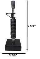 AR15 Rifle Barrel Novelty Beer Tap Handle Figurine W/ Base Barware Accessory