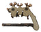 Rustic Western Elk Moose Hanging On Tree Branch Wall Hand Towel Holder Bar